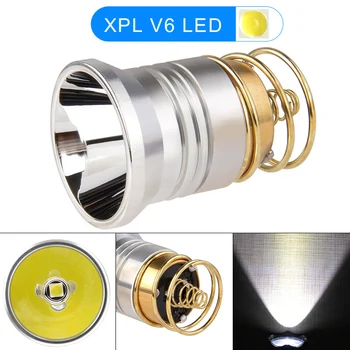 1000 лумена 26,5 mm 3 ~ 8,4 На Led фенерче Лампи XPL V6 Smooth P60 Подвесная лампа е Подходяща за Сполучлив 6P C2 D2 G2 Z2/501B 502B