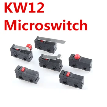 10ШТ KW12 крайния изключвател на напредъка информация за контакт бутон KW11-3Z-2 микропереключатель с права дръжка 5A 125V250V