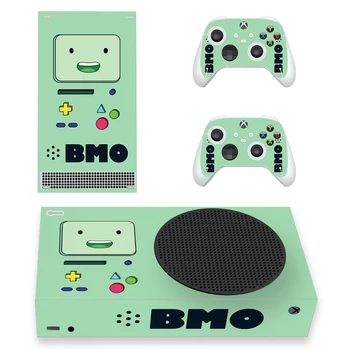 BMO Дизайн за Xbox серия S Стикер на кожата Калъфче за конзолата Xbox серия s и 2 контролери