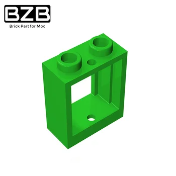 BZB MOC 60592 1x2x2 Дограма Високотехнологичен Творчески Градивен елемент на Модел Детски Играчки САМ Тухлени Детайли, най-Добрите Подаръци
