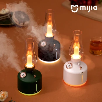 Mijia LED Безжична Бяла Керосин Лампа с Потъмняване околната Светлина USB Type-C Атмосферни Лампи Офис Повърхностен Овлажнител на Въздуха за Домашно Xiaomi
