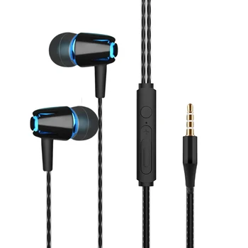 Жични Слушалки 3,5 мм Универсален 1,2 м ушите Слушалки Музикален Включете Стерео Слушалки За Телефон, PC, Лаптоп, Таблет, MP3