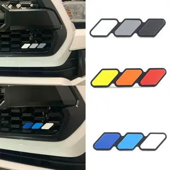 Най-новият Трицветна 3 Решетка Икона ЕМБЛЕМАТА е Подходящ за Toyota 4Runner Етикети Етикети Авто Аксесоари за Стайлинг на Автомобили