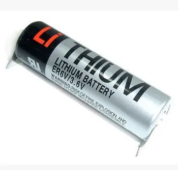 Оригинална литиево-йонна батерия ER6V 3,6 В ER6V АД батерия с паяными крака Акумулаторна Литиево-йонна клетка