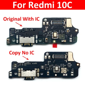 Оригиналната Нова Такса Зарядно Устройство Flex PCB За Xiaomi Redmi 10В Конектор USB Порта Док-Станция За Зареждане Лента