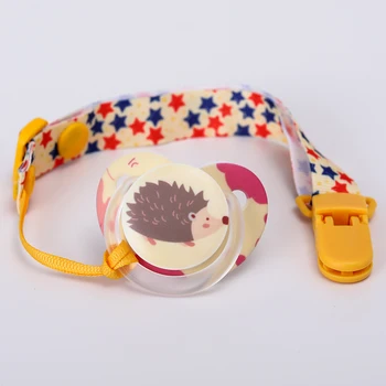 Сладко Детска Залъгалка Акрилна Индивидуална Dummy BPA Безплатно С Анимационни Модел, Залъгалка За Малки Пустышек Chupetes