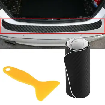 Стикер за Защита на Задната Броня на Колата от Надраскване, изработени от Въглеродни влакна за автомобилни Аксесоари Golf 6